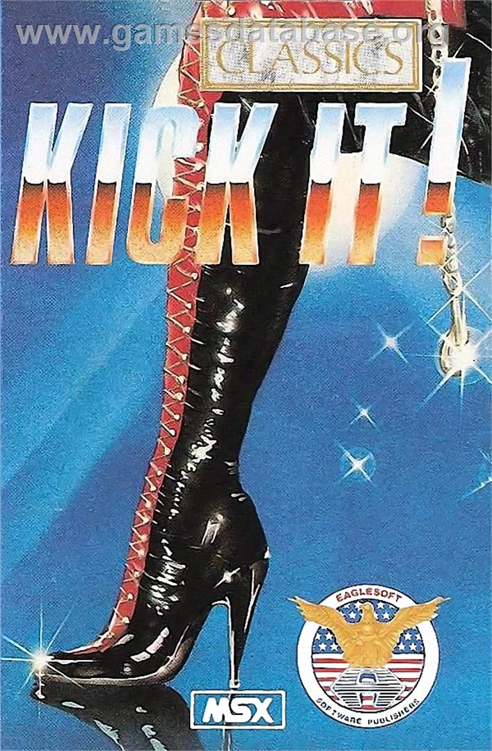 Kick It - MSX - Artwork - Box