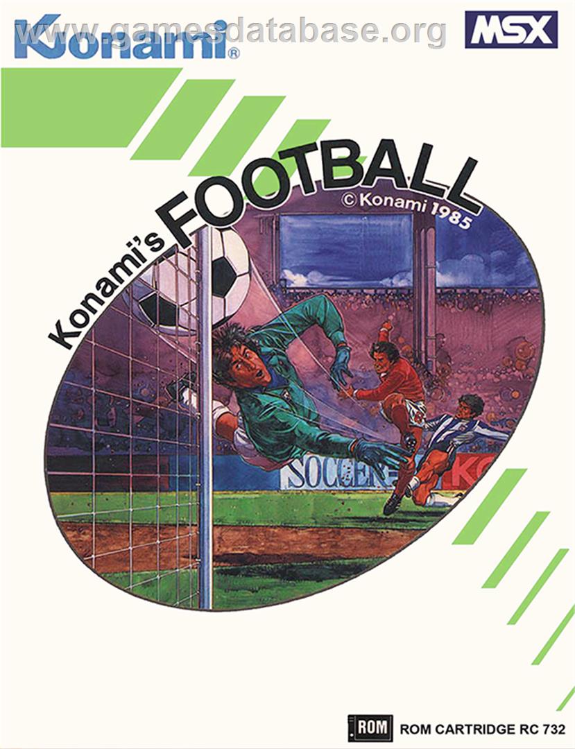 Konami's Football - MSX - Artwork - Box