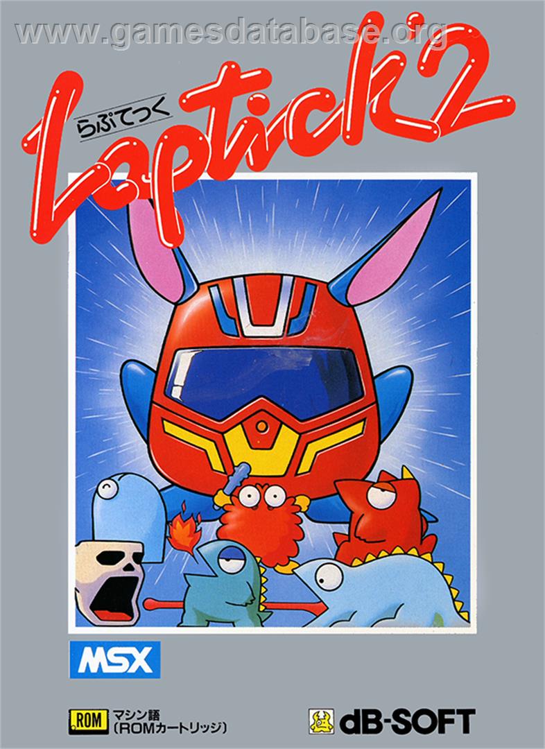 Laptick 2 - MSX - Artwork - Box