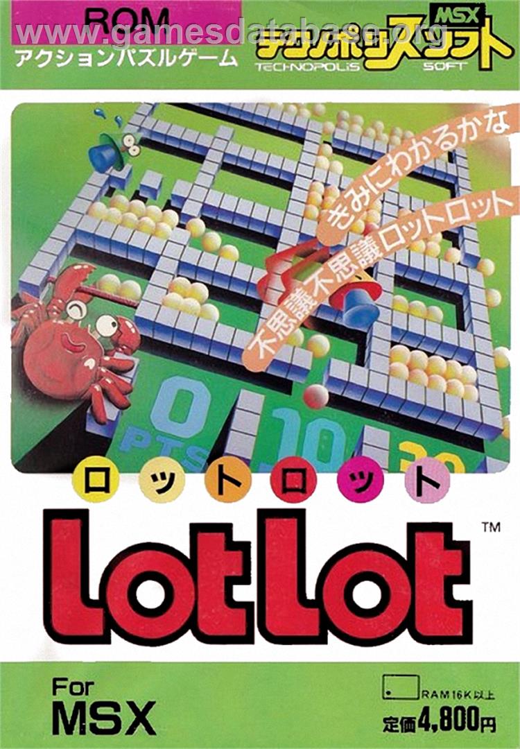 Lot Lot - MSX - Artwork - Box