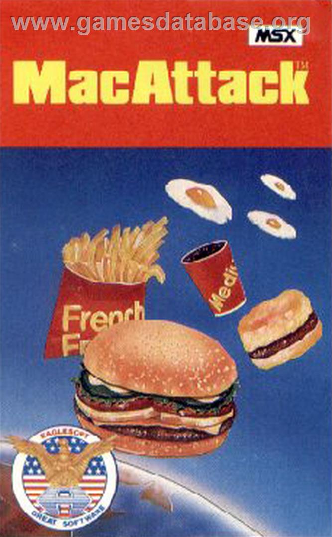 Mac Attack - MSX - Artwork - Box