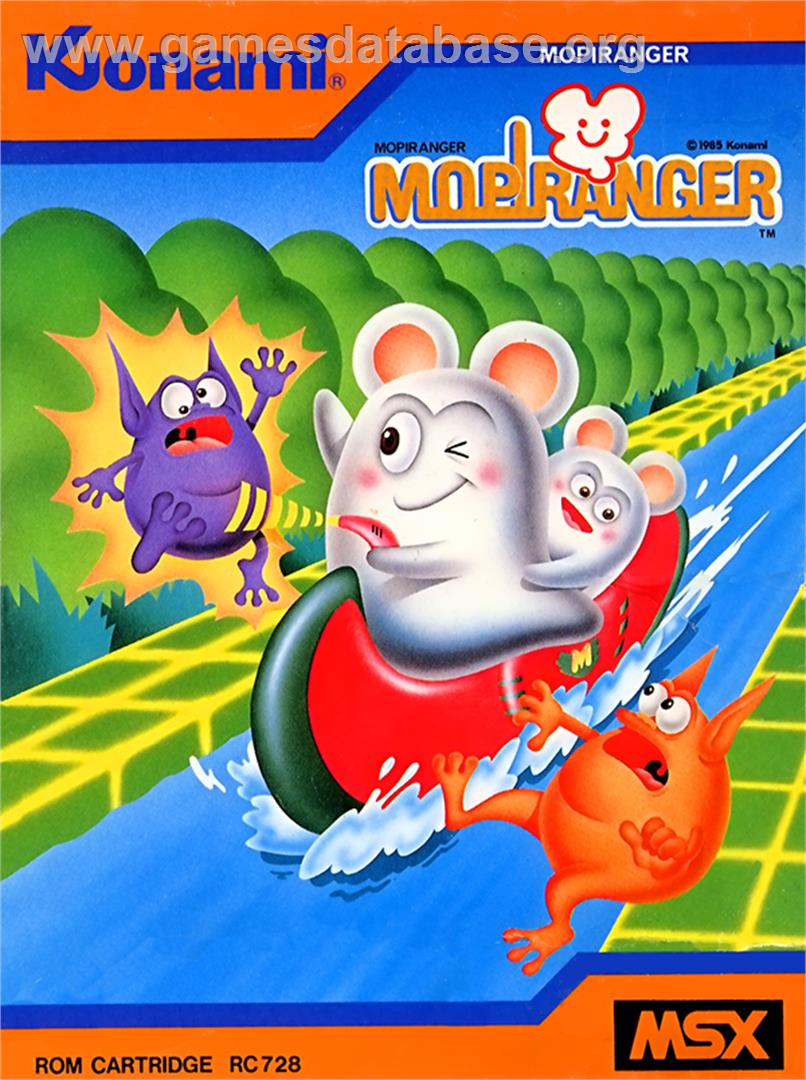 Mopi Ranger - MSX - Artwork - Box
