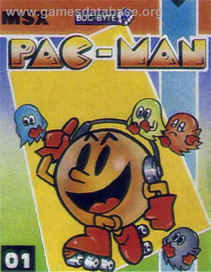 Pac-man - MSX - Artwork - Box