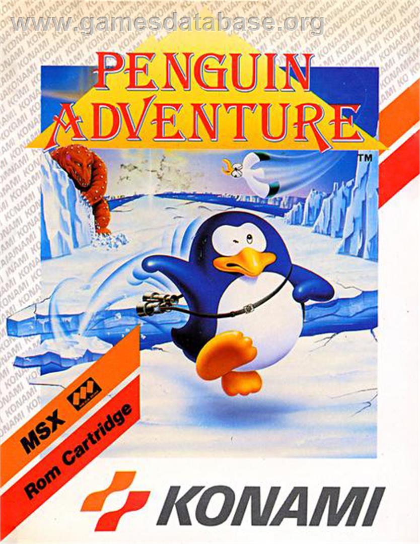 Penguin Adventure - MSX - Artwork - Box