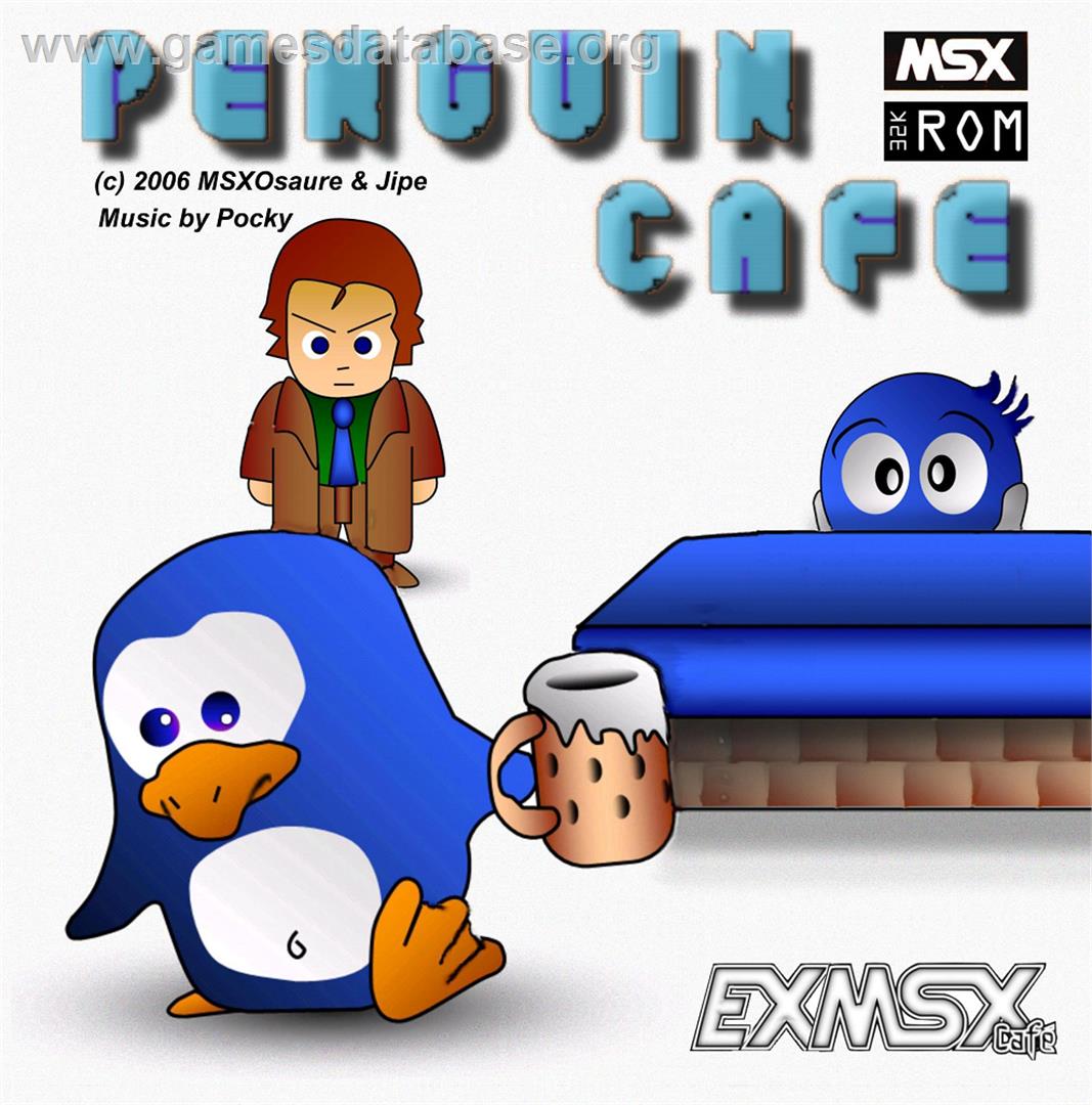 Penguin Cafe - MSX - Artwork - Box