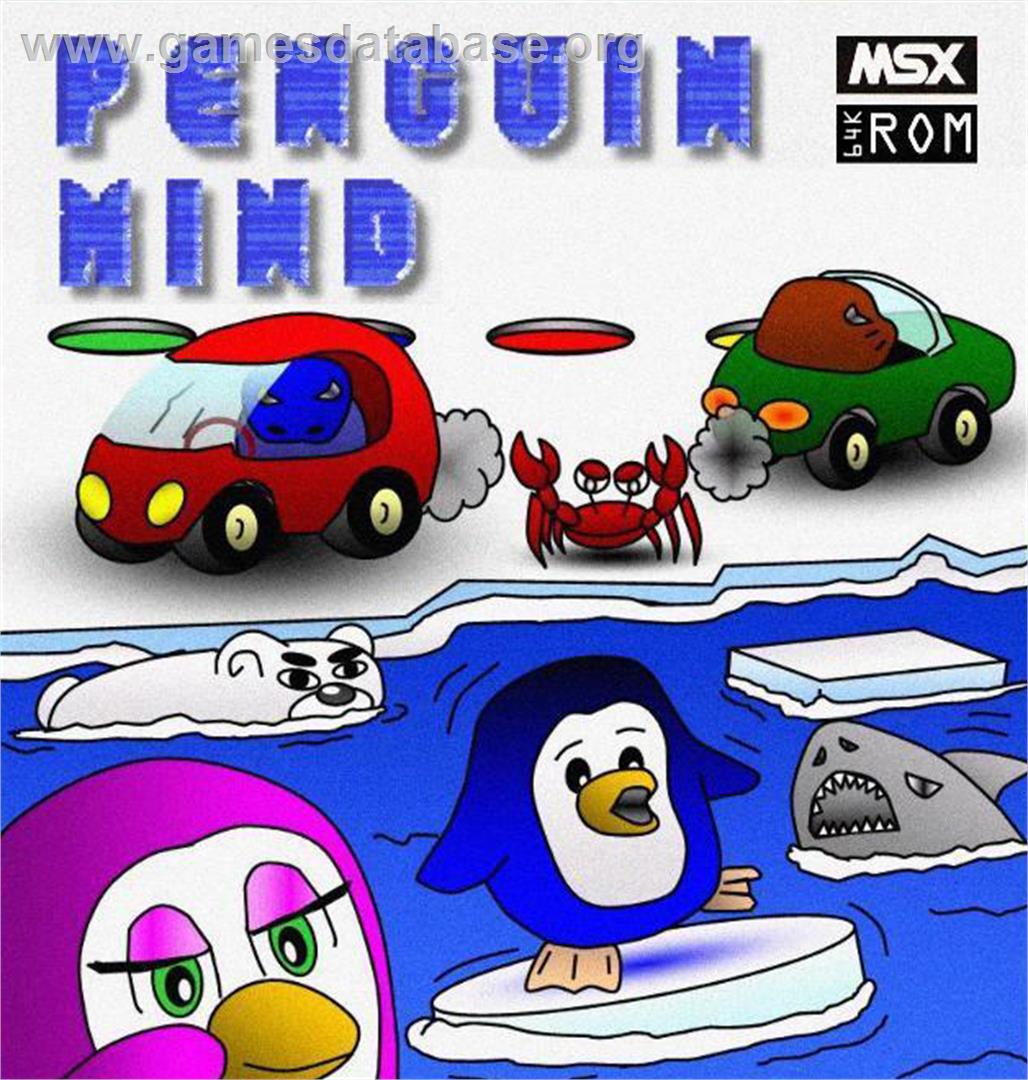 Penguin Mind - MSX - Artwork - Box