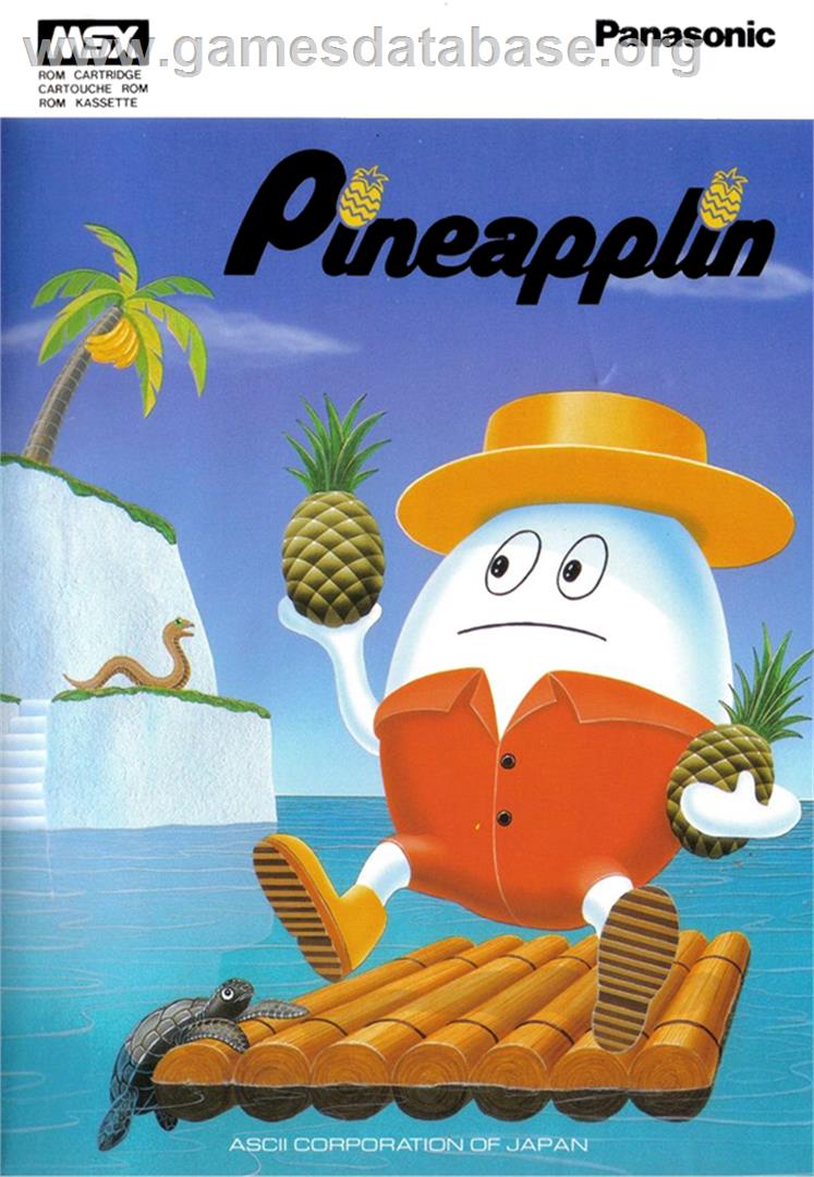 Pine Applin - MSX - Artwork - Box