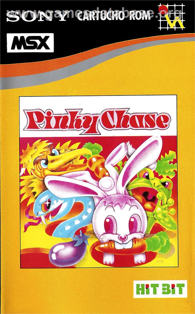 Pinky Chase - MSX - Artwork - Box