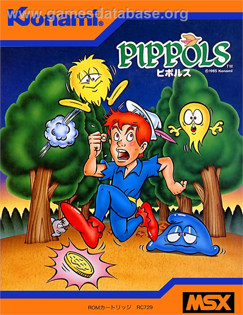 Pippols - MSX - Artwork - Box