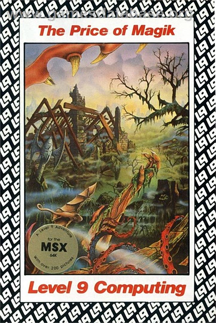 Price Of Magik, The - MSX - Artwork - Box