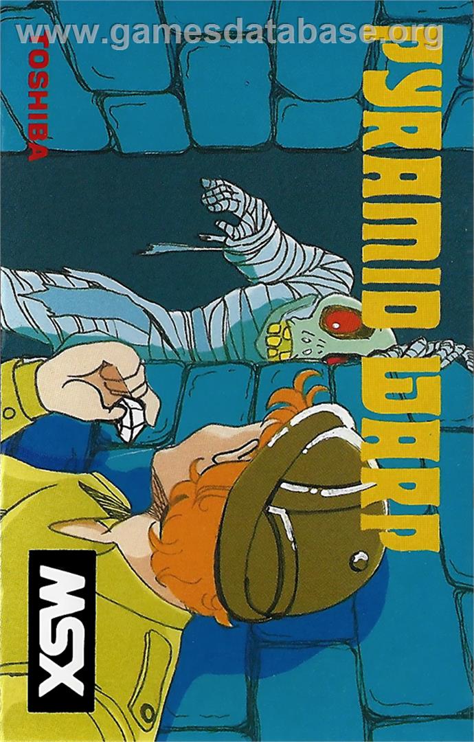Pyramid Warp - MSX - Artwork - Box