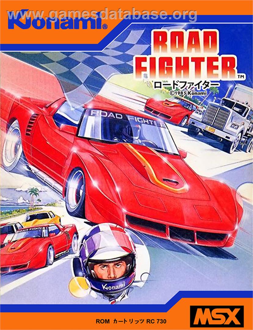 Road Fighter - MSX - Artwork - Box