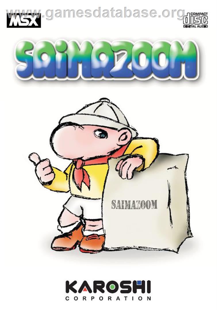 Saimazoom - MSX - Artwork - Box