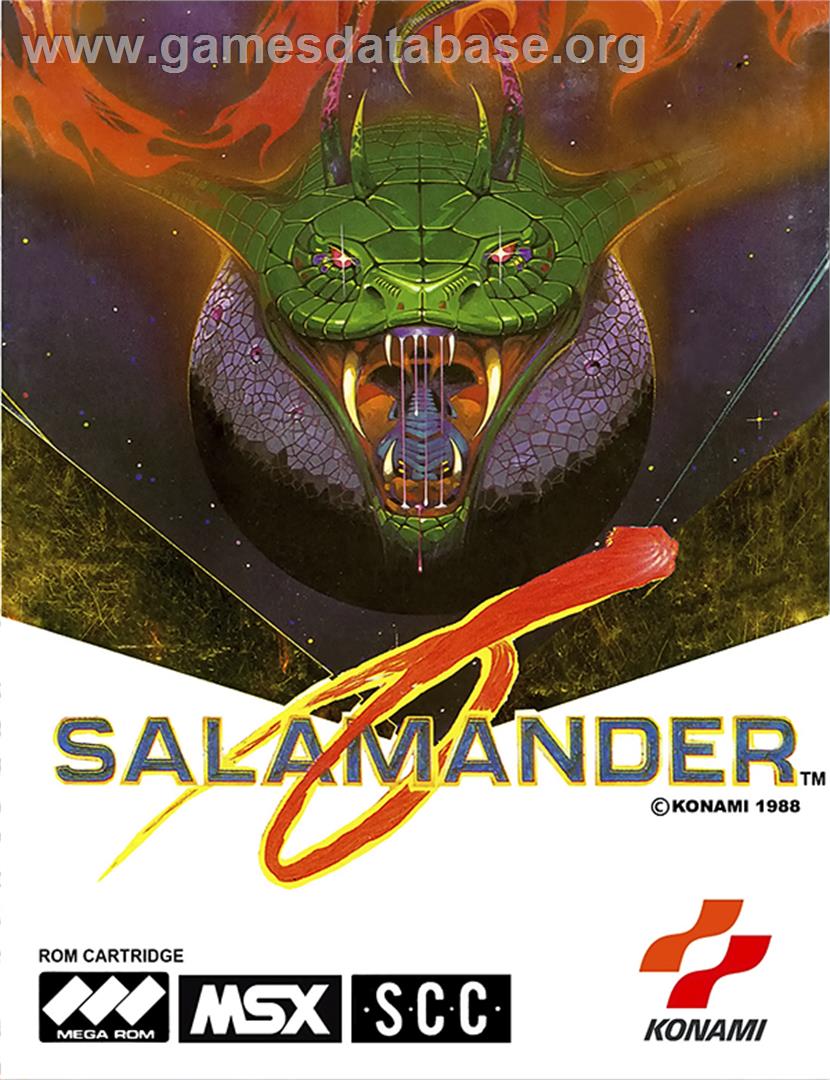 Salamander - MSX - Artwork - Box