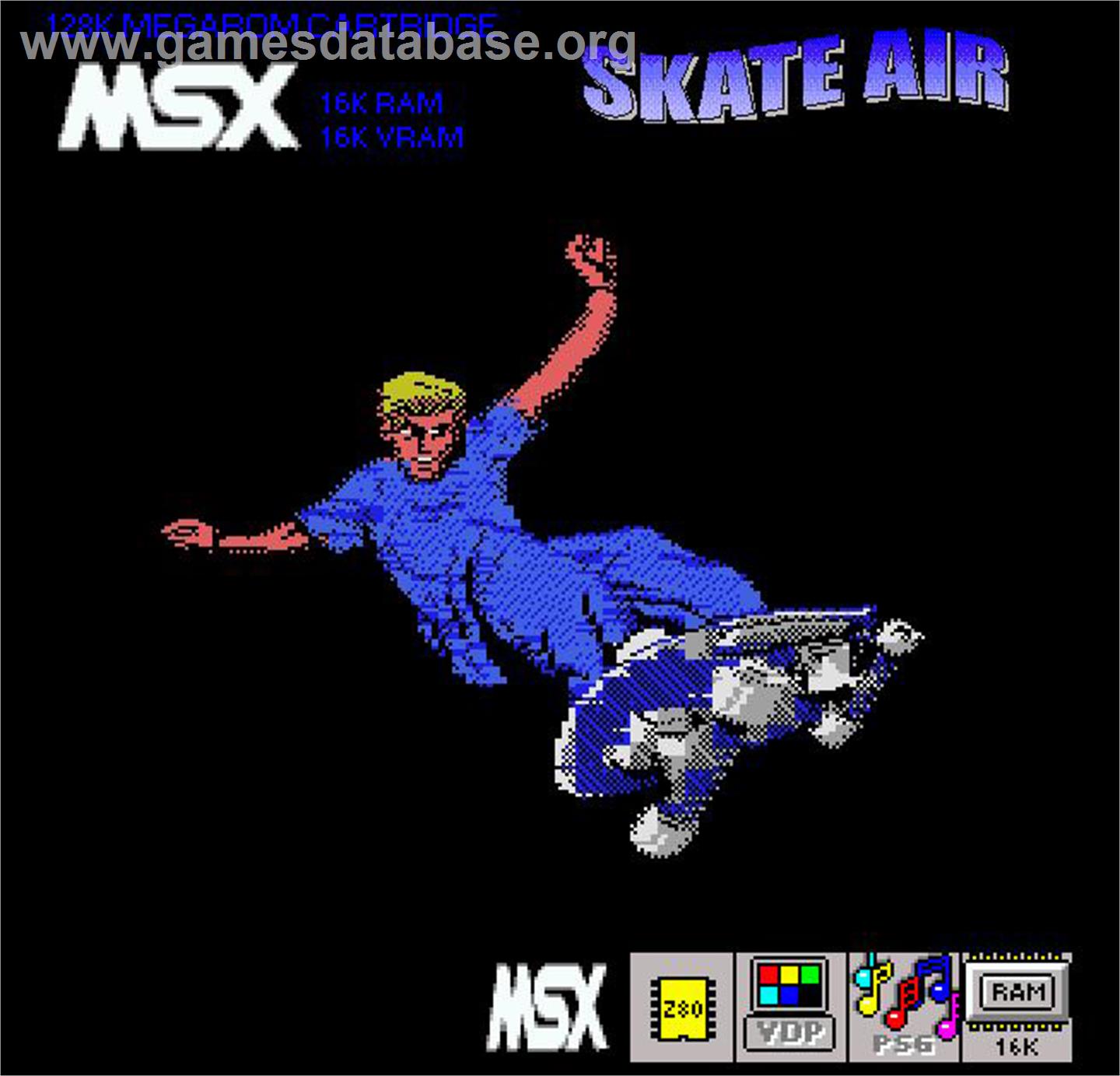 Skate Air - MSX - Artwork - Box