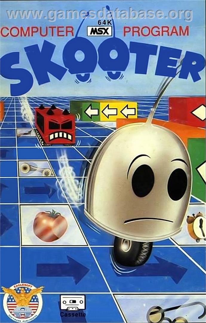 Skooter - MSX - Artwork - Box