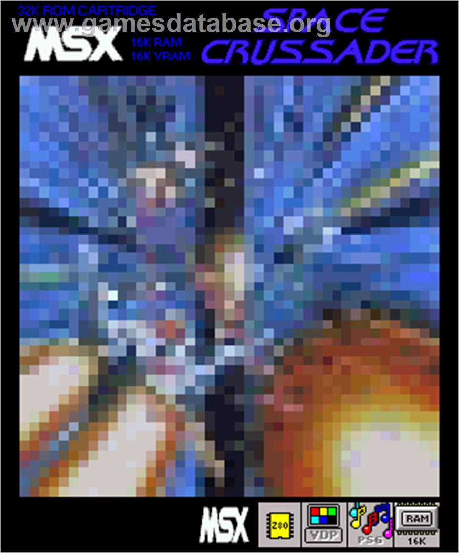 Space Crussader - MSX - Artwork - Box