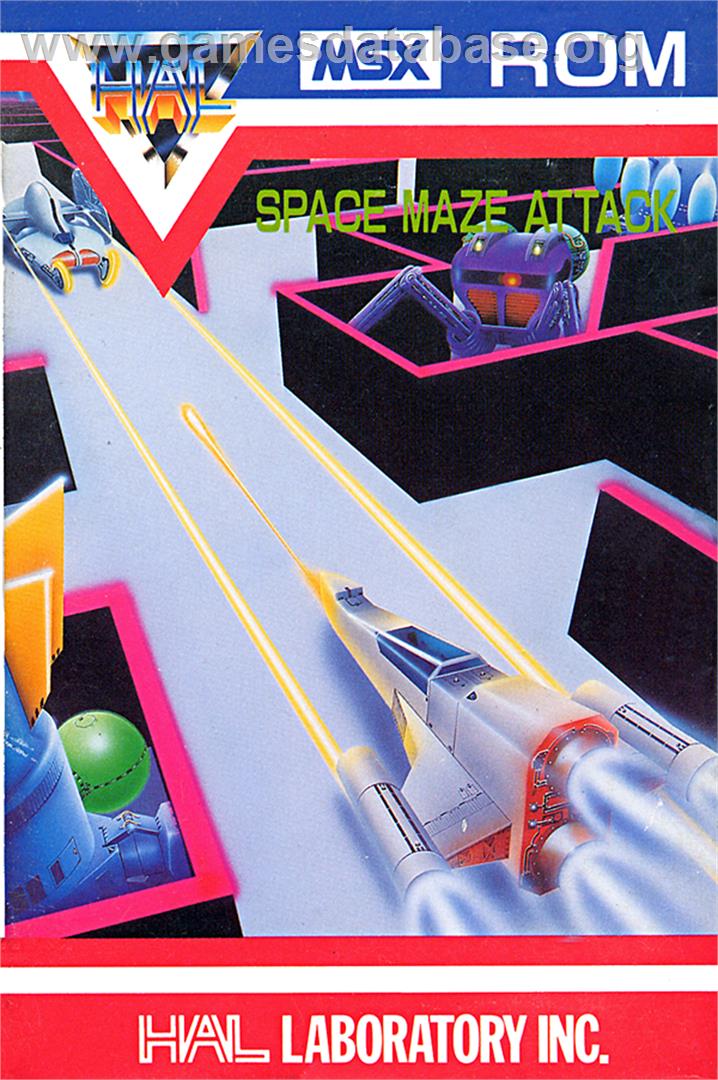Space Maze Attack - MSX - Artwork - Box
