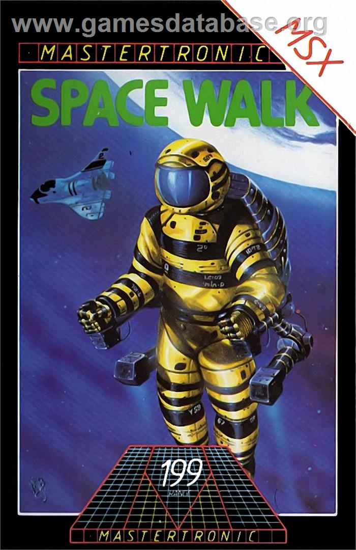 Space Walk - MSX - Artwork - Box