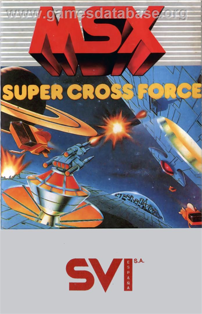 Super Cross Force - MSX - Artwork - Box