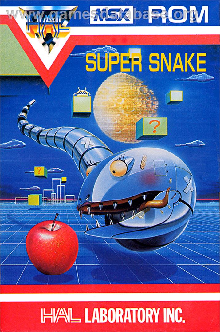 Super Snake - MSX - Artwork - Box