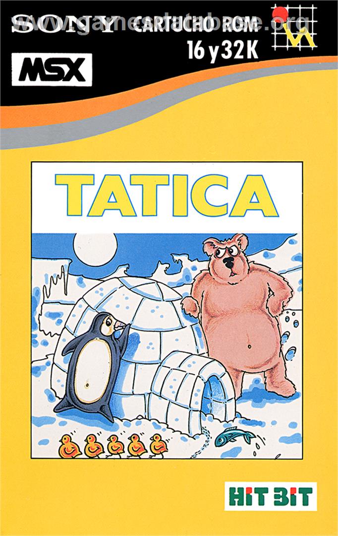 Tatica - MSX - Artwork - Box