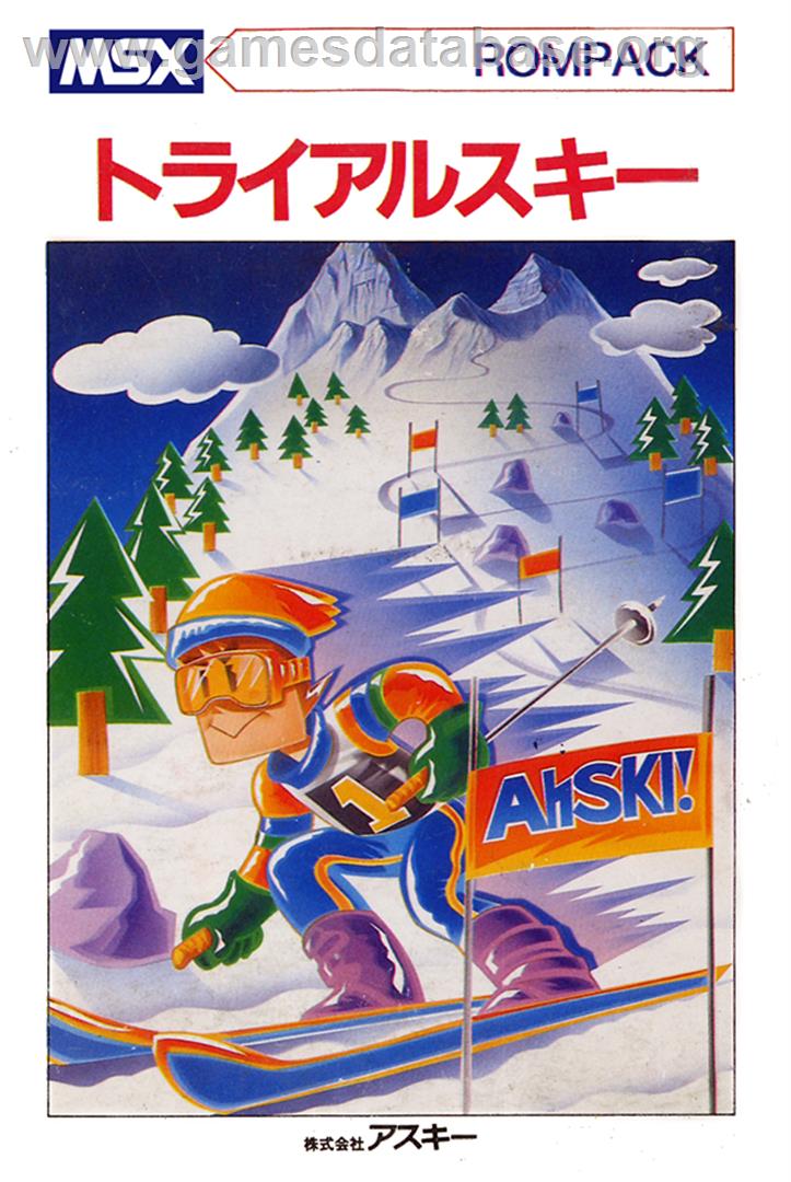 Trial Ski - MSX - Artwork - Box