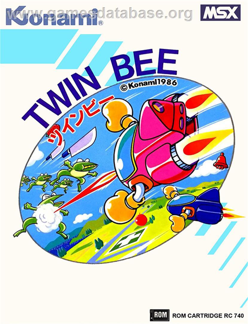 Twin Bee - MSX - Artwork - Box