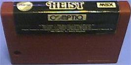 Cartridge artwork for Heist, The on the MSX.