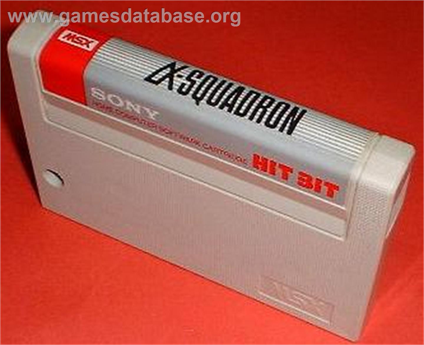 Alpha Squadron - MSX - Artwork - Cartridge