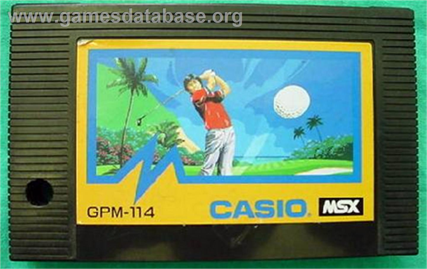 Casio Worldopen - MSX - Artwork - Cartridge