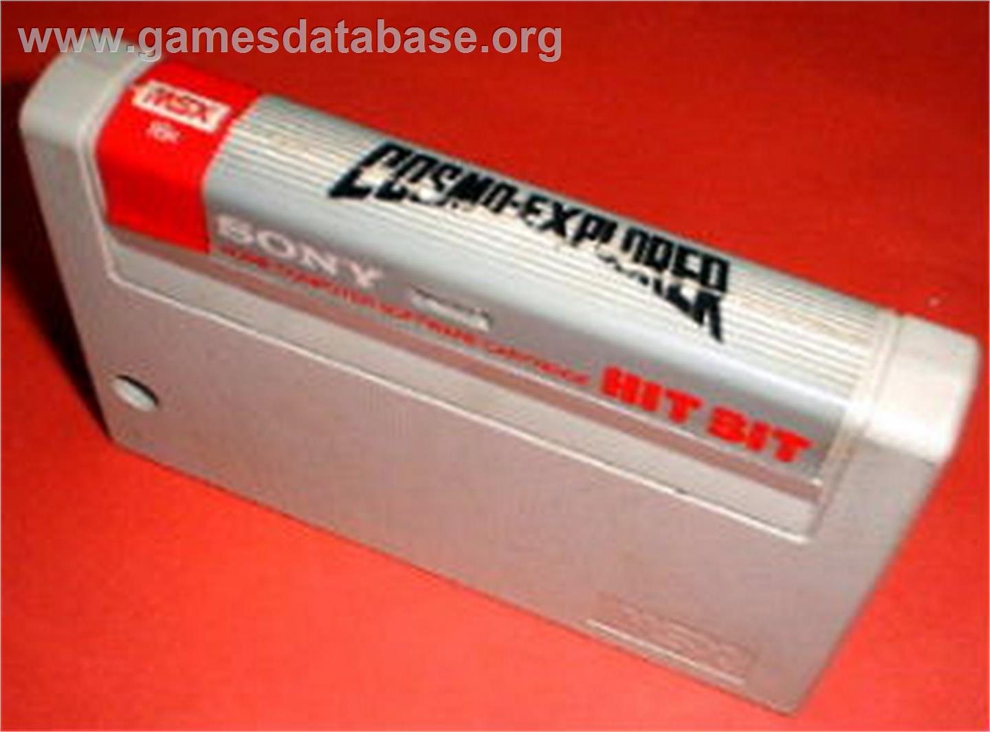 Cosmo Explorer - MSX - Artwork - Cartridge