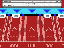 In game image of 10th Frame on the MSX.