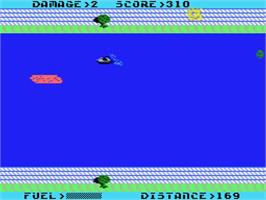 In game image of Aquattack on the MSX.