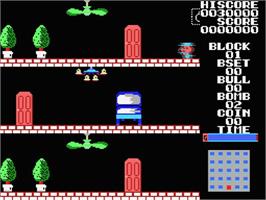 In game image of Buru To Marty Kikiippatsu - Inspecteur Z on the MSX.