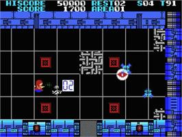 In game image of Mobile Planet Suthirus - Approach From The Westgate on the MSX.