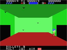 In game image of Sewer Sam on the MSX.