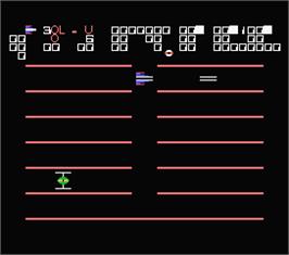 In game image of Turmoil on the MSX.