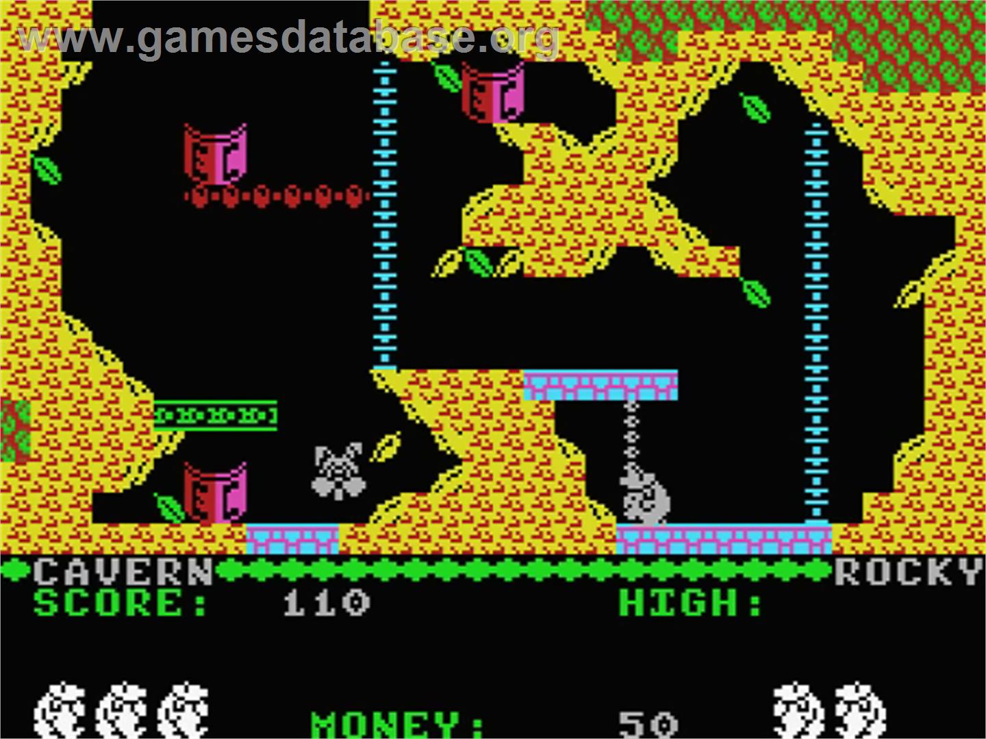 Auf Wiedersehen Monty - MSX - Artwork - In Game