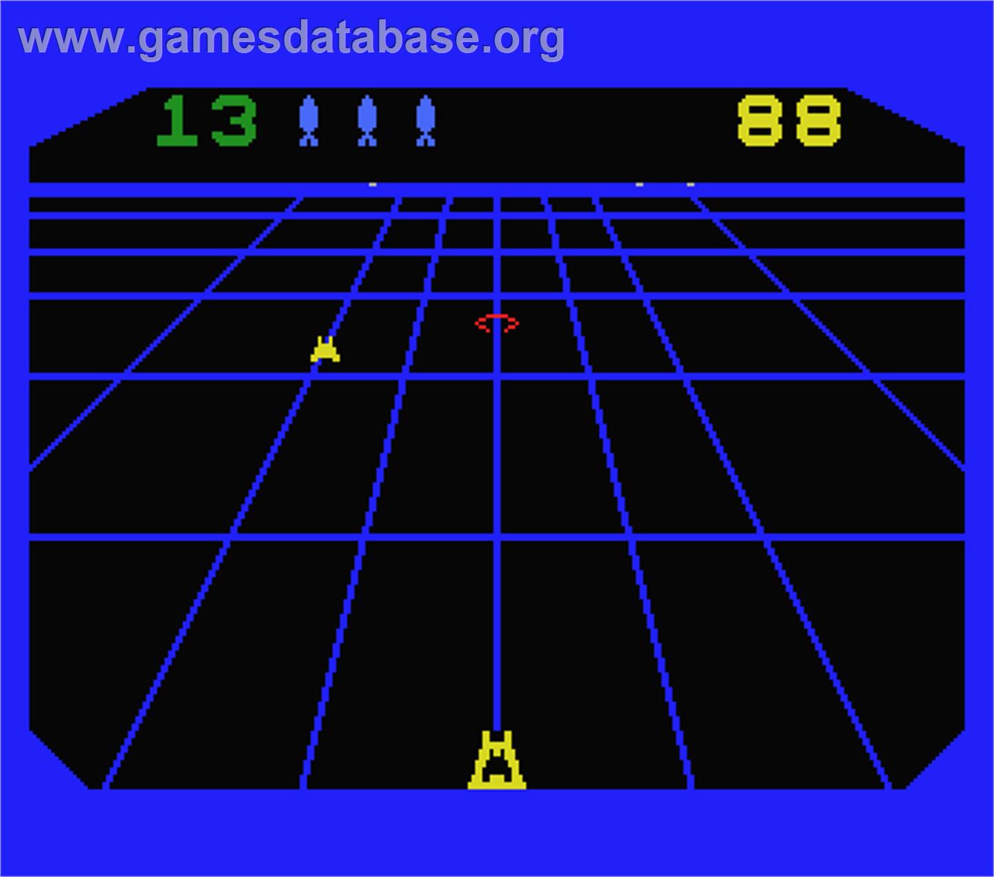 Beam Rider - MSX - Artwork - In Game