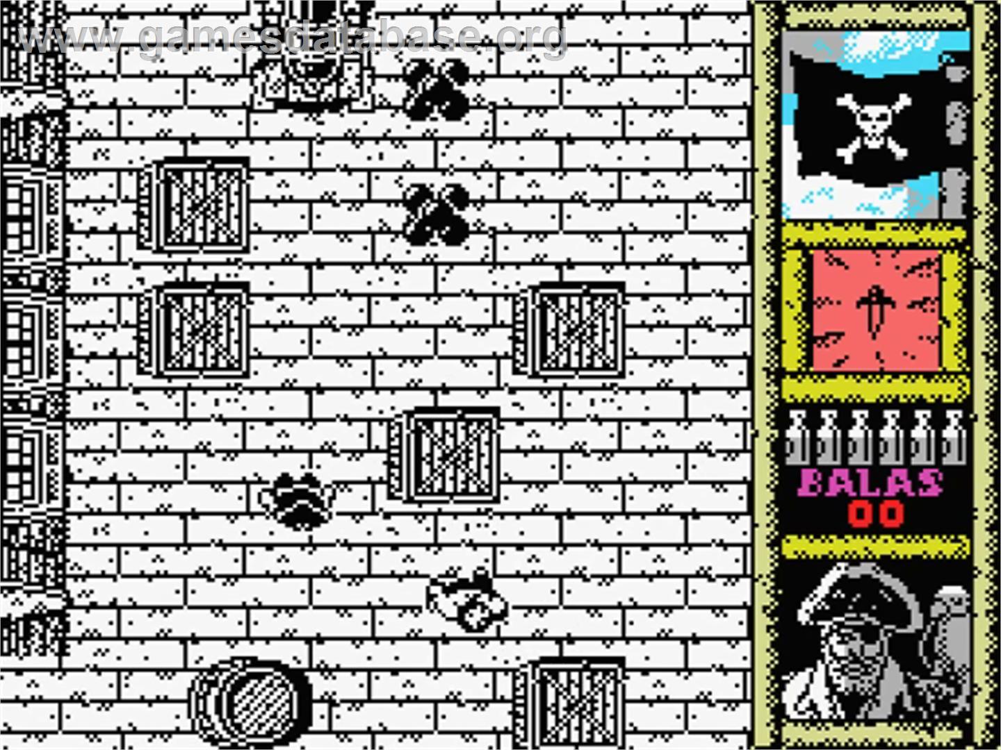 Black Beard - MSX - Artwork - In Game