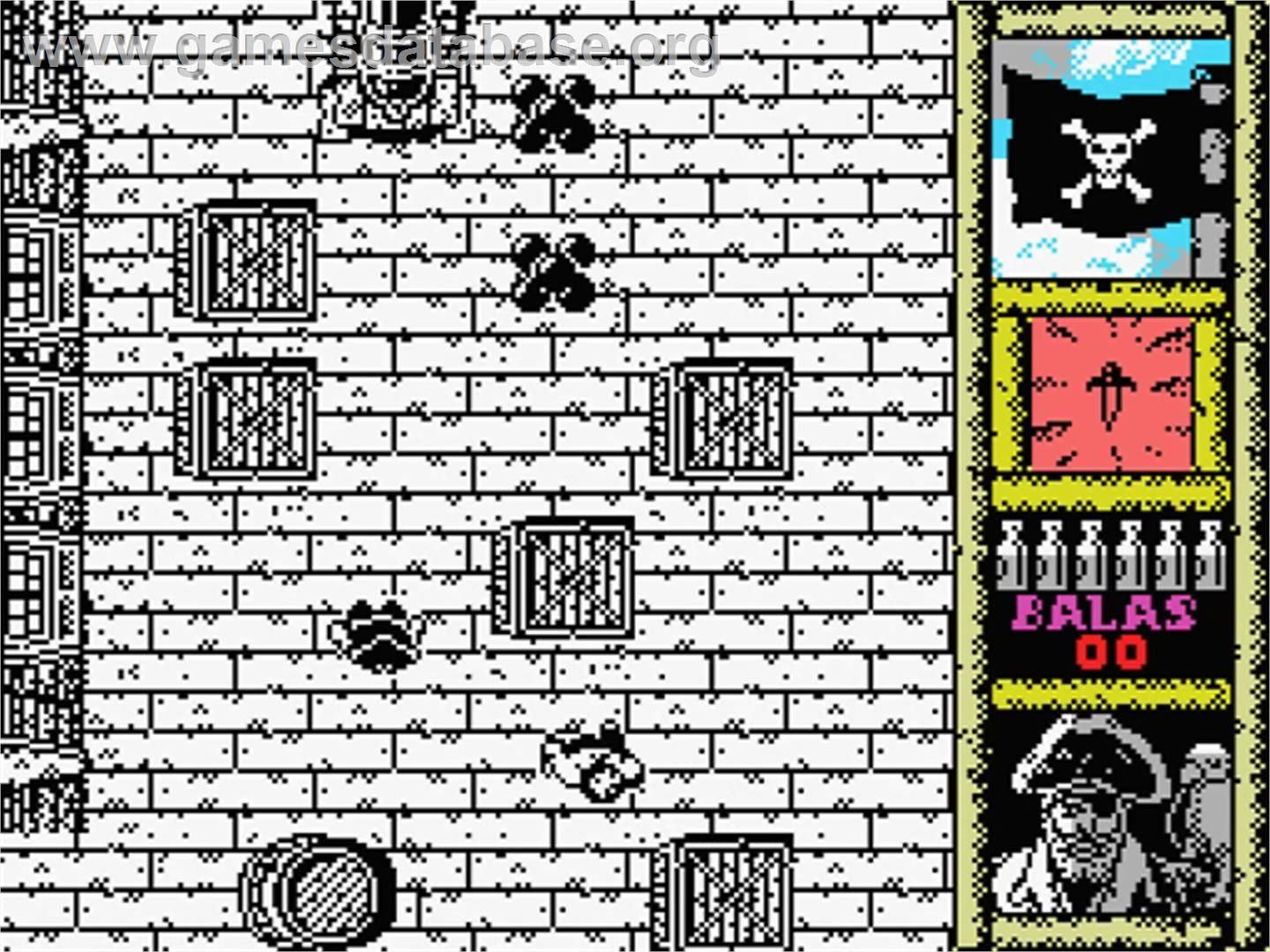 Blackbeard - MSX - Artwork - In Game
