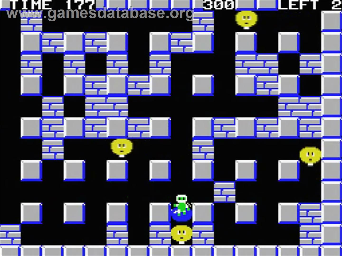 Bomber Man Special - MSX - Artwork - In Game