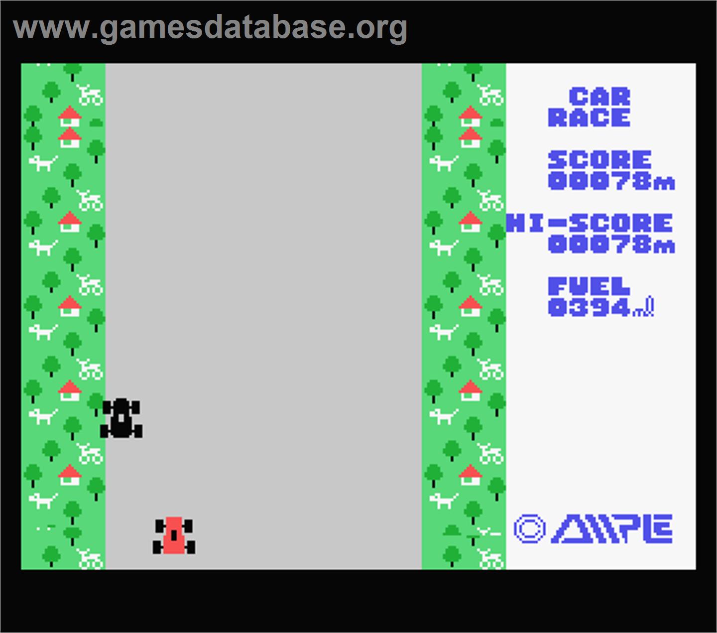 Car-race - MSX - Artwork - In Game