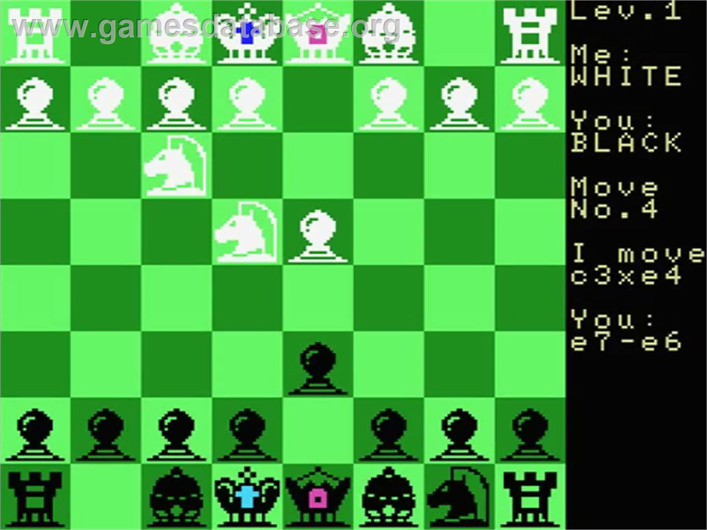 Chess - MSX - Artwork - In Game