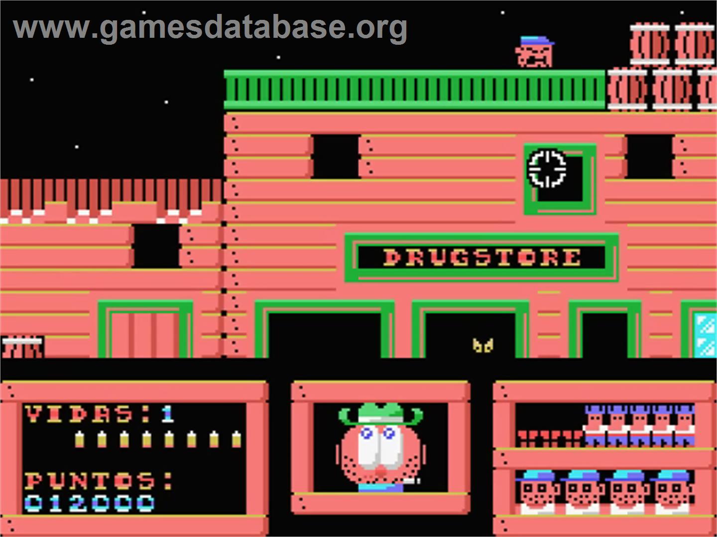 Colt 36 - MSX - Artwork - In Game