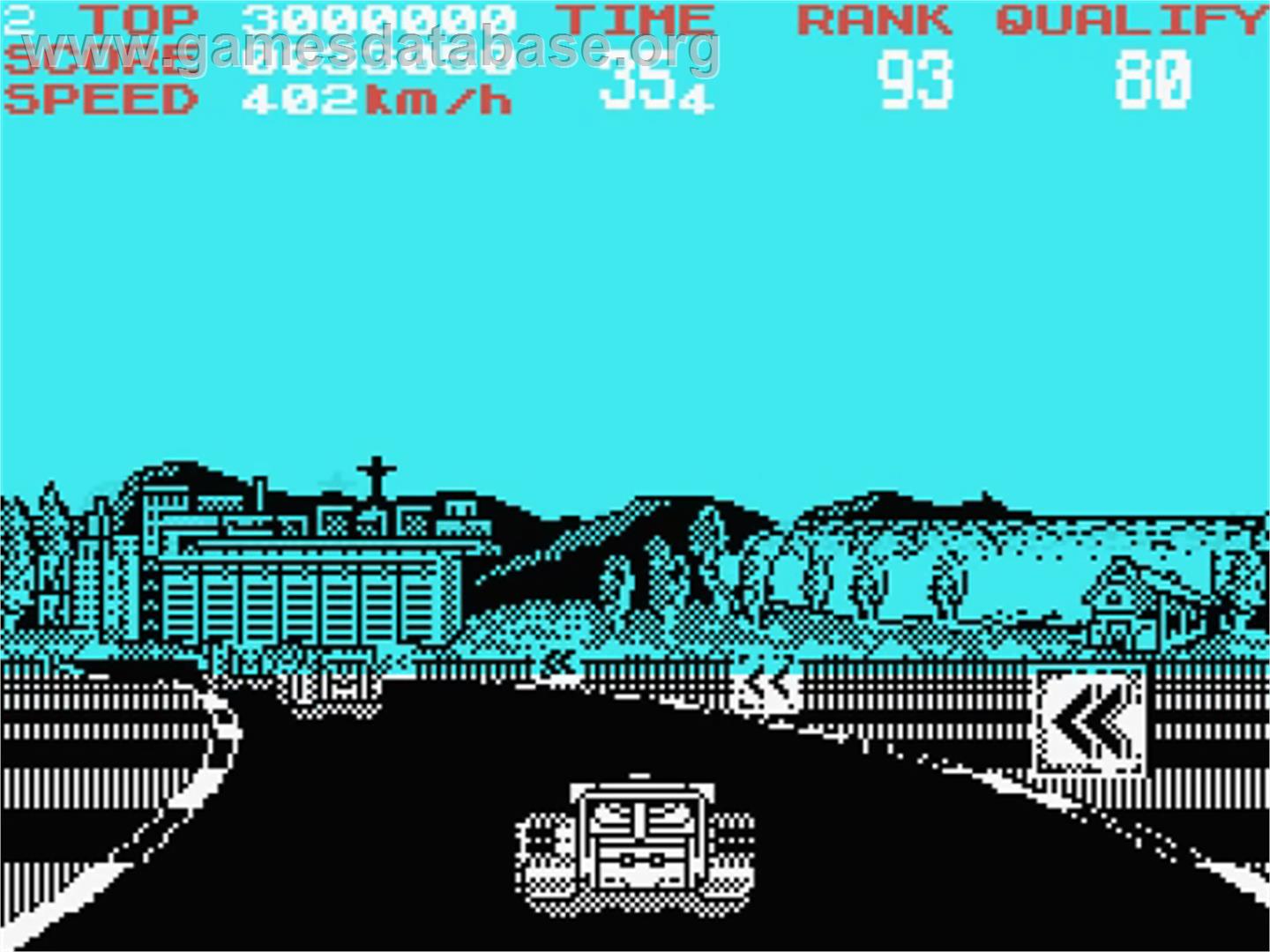 Continental Circus - MSX - Artwork - In Game
