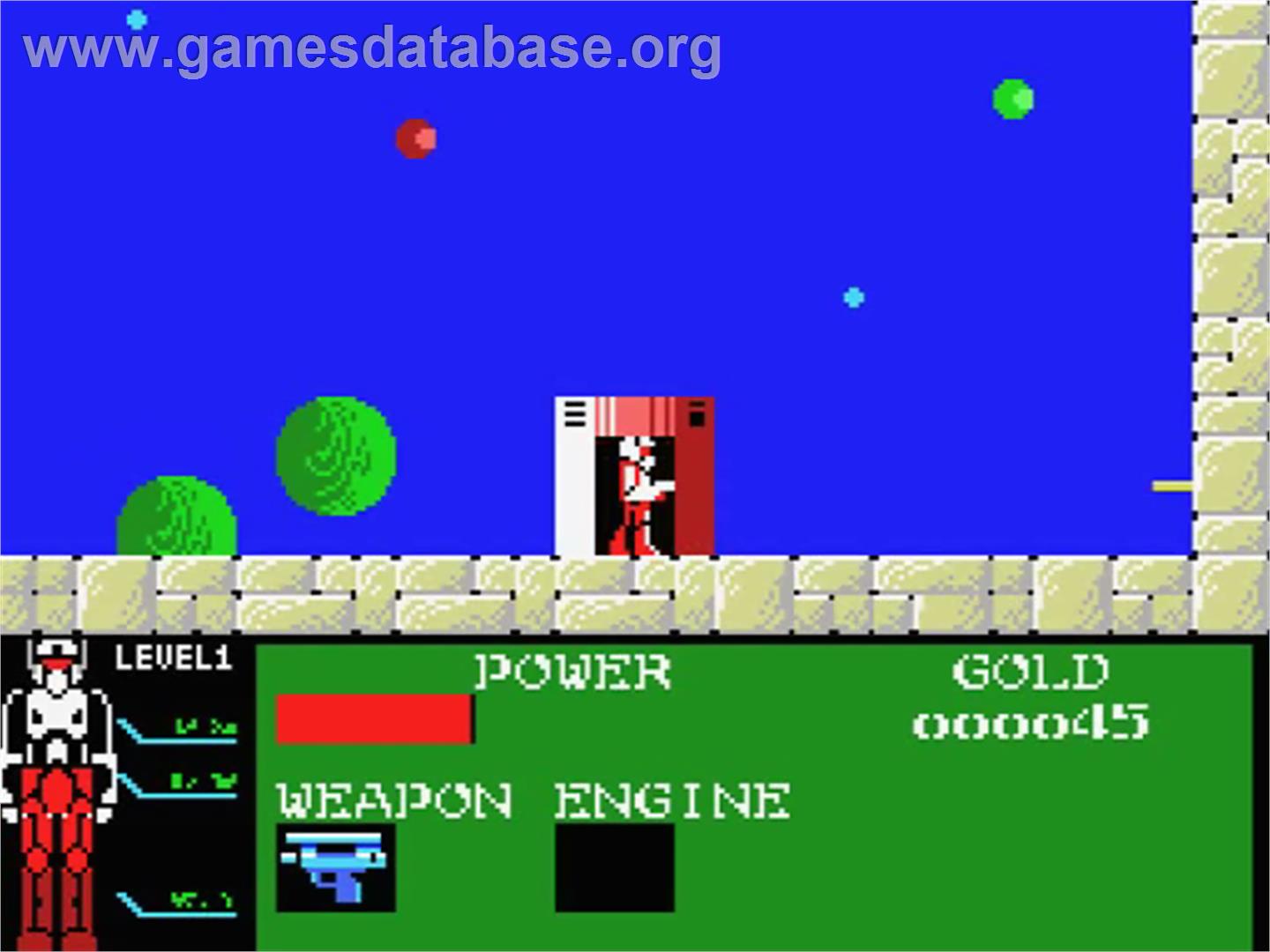 Cross Blaim - MSX - Artwork - In Game