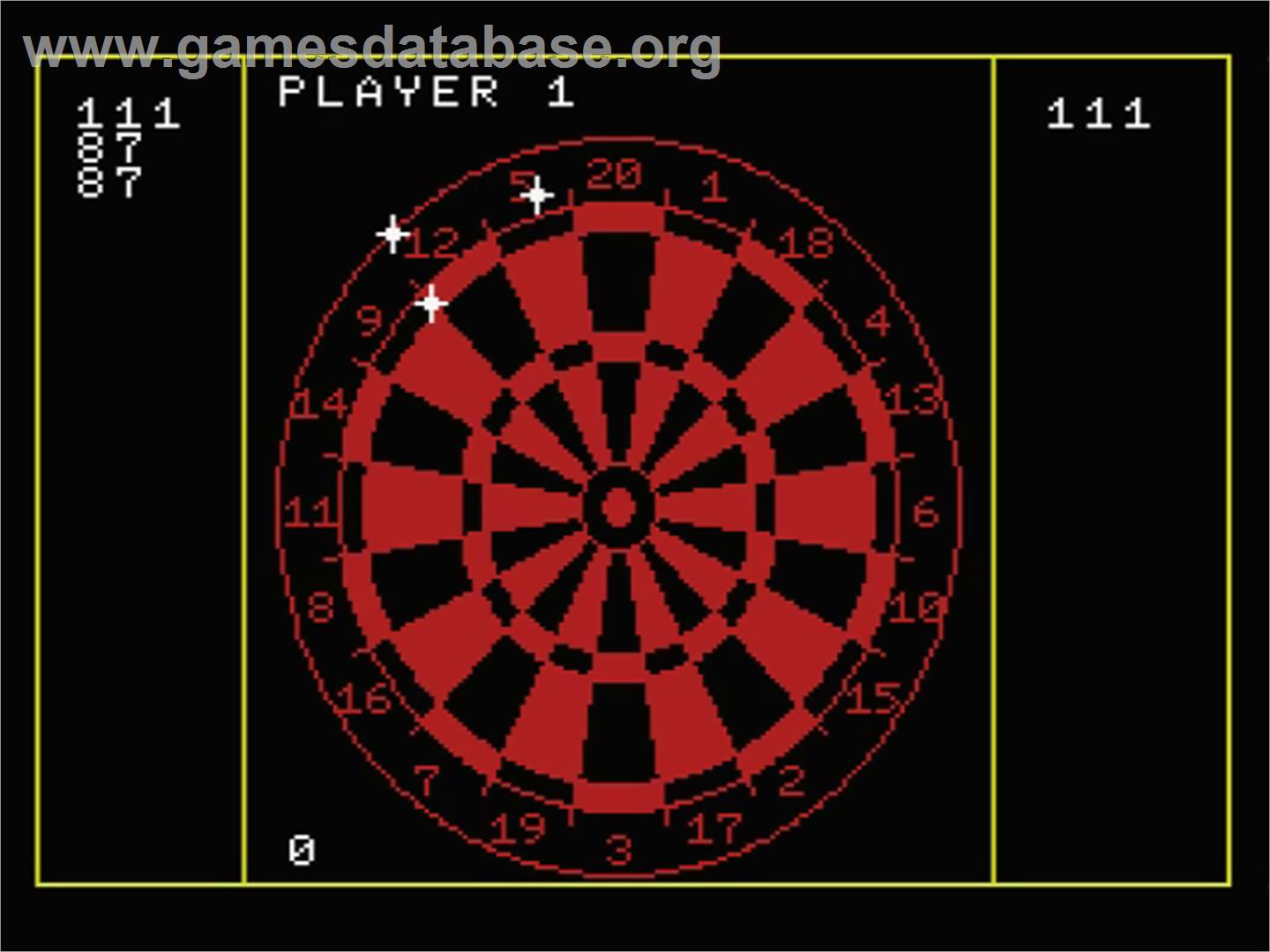Darts - MSX - Artwork - In Game