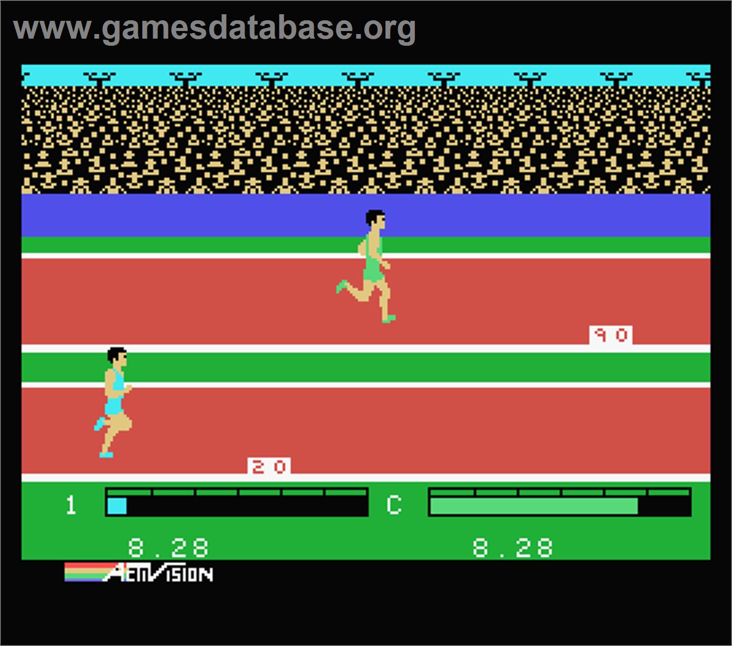 Decathlon - MSX - Artwork - In Game